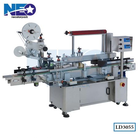 Automatic Square Bottle Labeling Machine (Three-sided & Top Labeling)